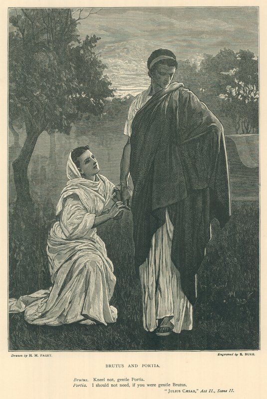 Ilustração para Júlio César de Henry Marriott Paget