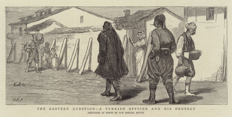 A questão oriental, um oficial turco e seu ordenado de Henry Marriott Paget