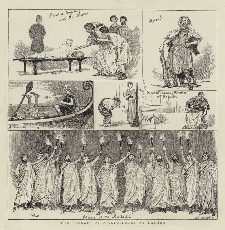 As rãs de Aristófanes em Oxford de Henry Marriott Paget