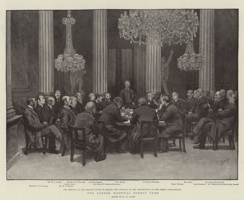 O London Hospital Sunday Fund de Henry Marriott Paget