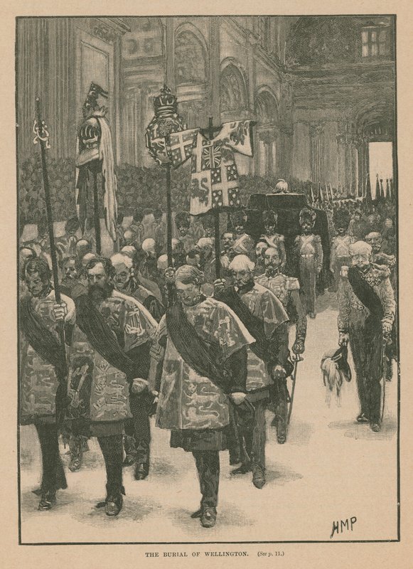 O enterro do duque de Wellington de Henry Marriott Paget