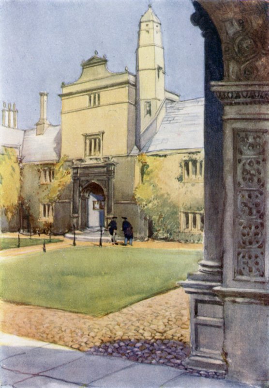 O Portão da Virtude, Gonville and Caius College de Henry Morley