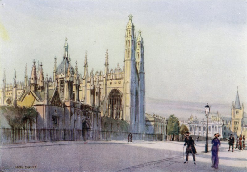 Trinity Street e King&39;s Parade de Henry Morley