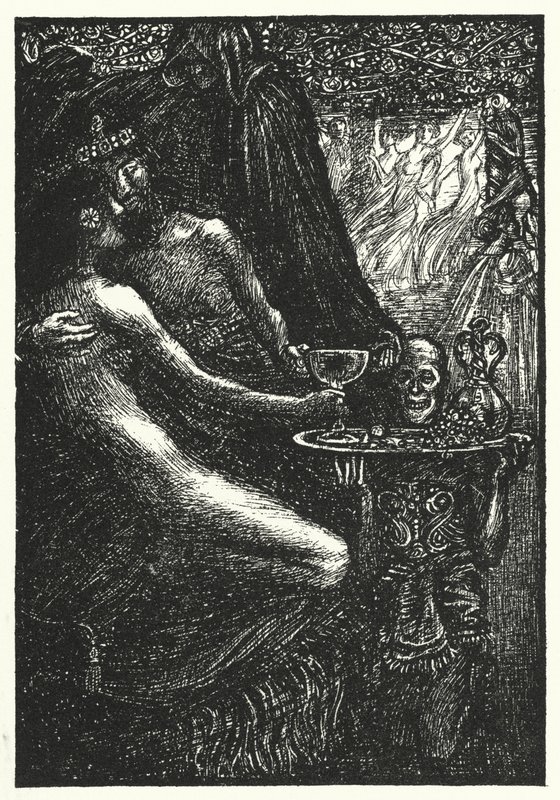 Poema de Matthew Arnold: Micerinus (gravura) de Henry Ospovat
