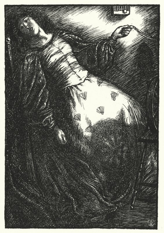 Poema de Matthew Arnold: O Homem Abandonado (gravura) de Henry Ospovat