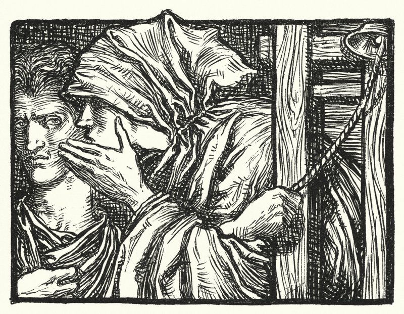 Poema de Matthew Arnold: A Voz (gravura) de Henry Ospovat