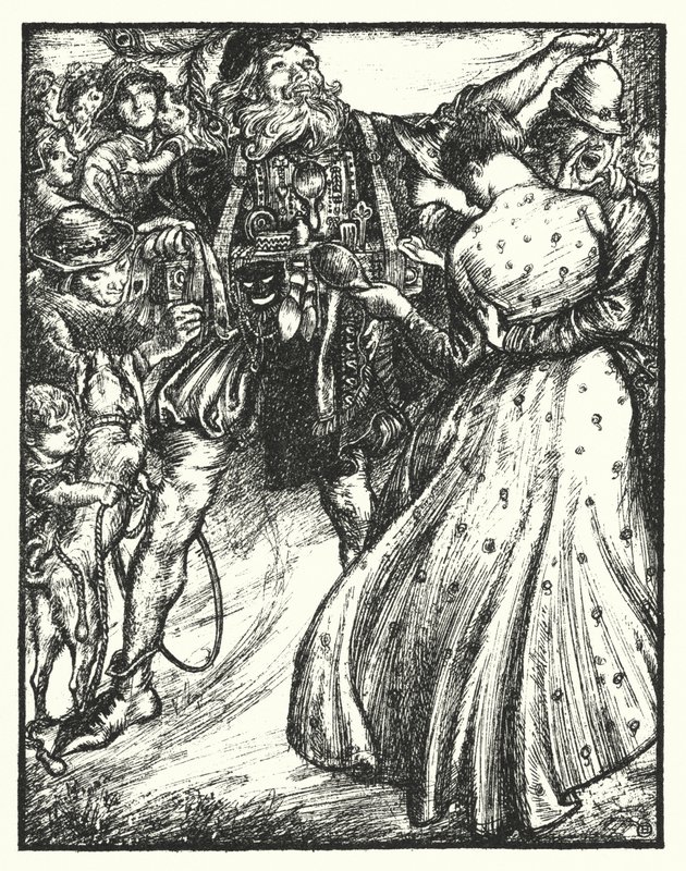 Canção de Shakespeare: "Come buy" (litho) de Henry Ospovat