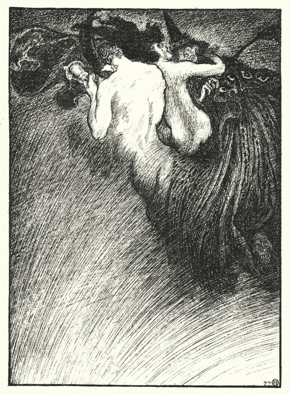 Canção de Shakespeare: "Saint Withold" (litho) de Henry Ospovat