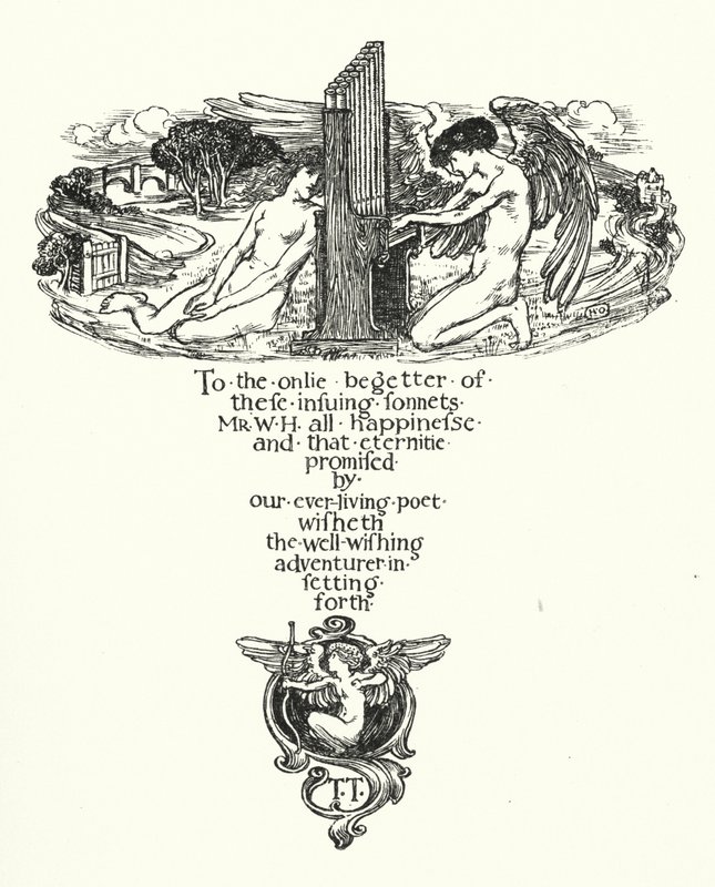 Sonetos de Shakespeare, Dedicação de Henry Ospovat