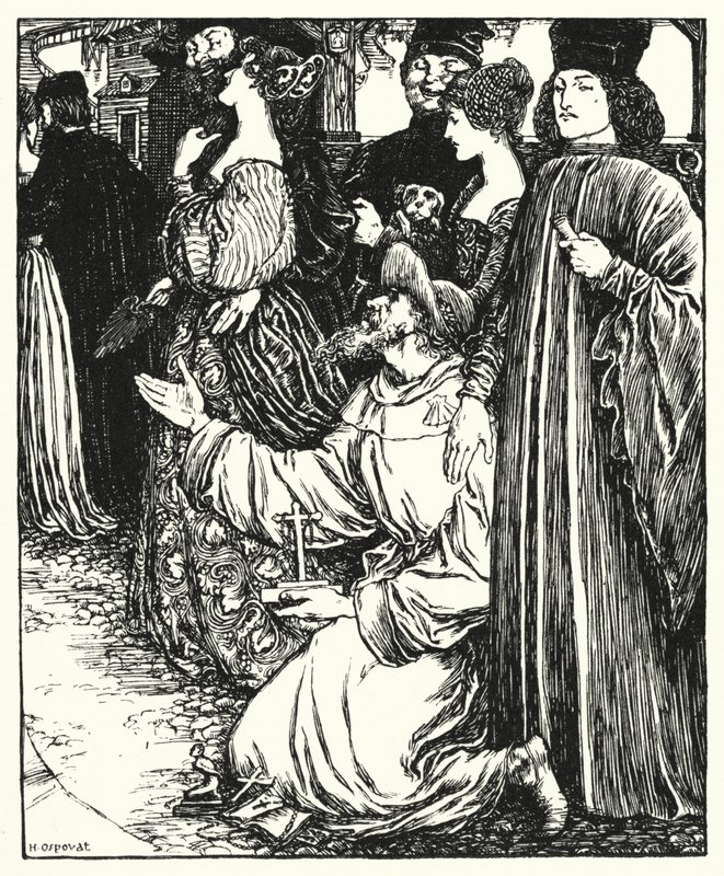 Sonetos de Shakespeare, Sonnet LXVI (litho) de Henry Ospovat