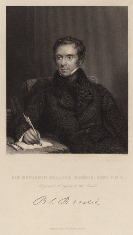 Retrato de Sir Benjamin Collins Brodie de Henry Room