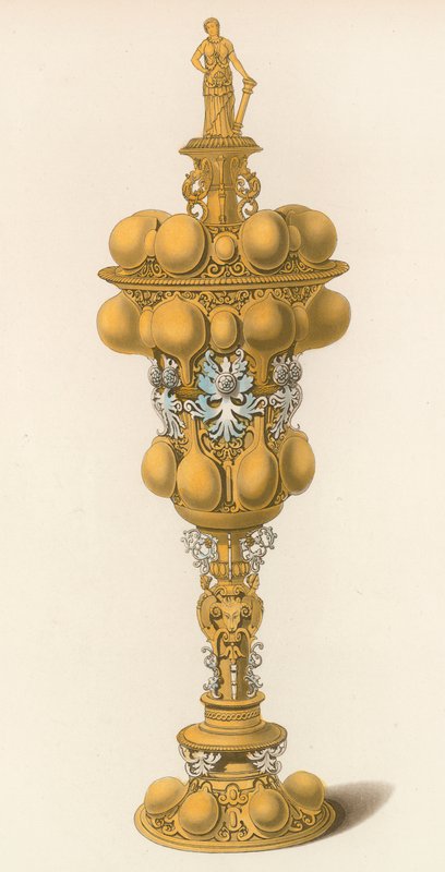 Copa em sua Majestade Collection, Windsor Castle, c 1540 de Henry Shaw
