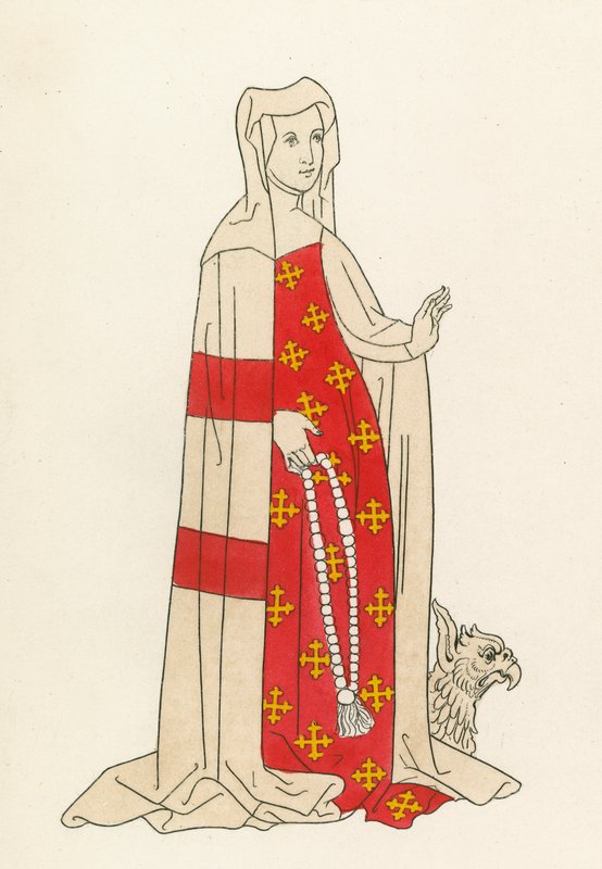 Isabella, esposa de William Beauchamp, 1483-85 de Henry Shaw
