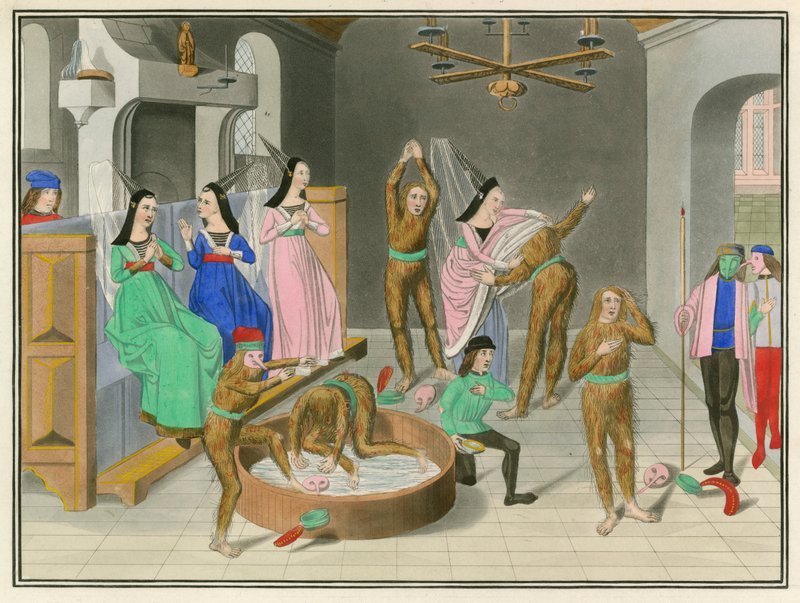 Masque de Carlos VI da França, final do século XV de Henry Shaw