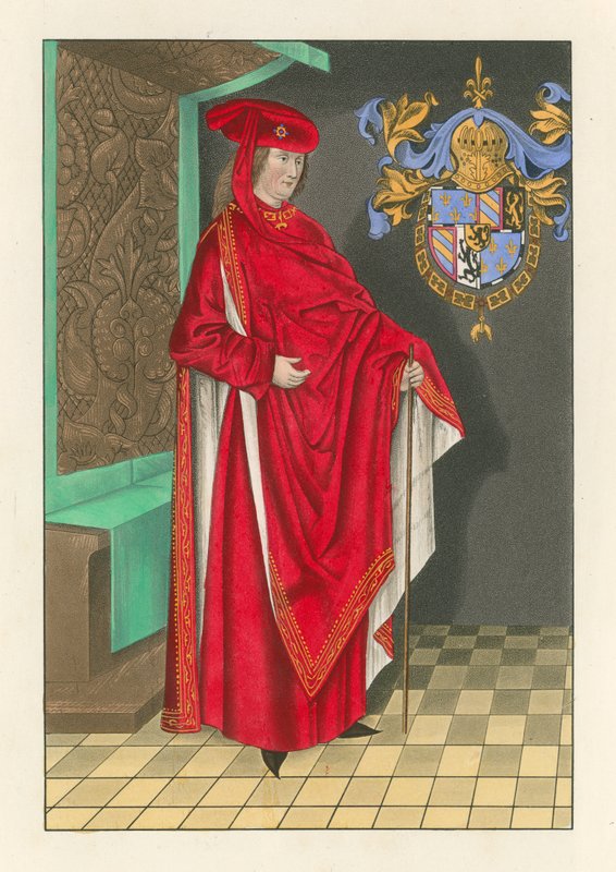 Filipe, duque de Borgonha, c 1460 de Henry Shaw