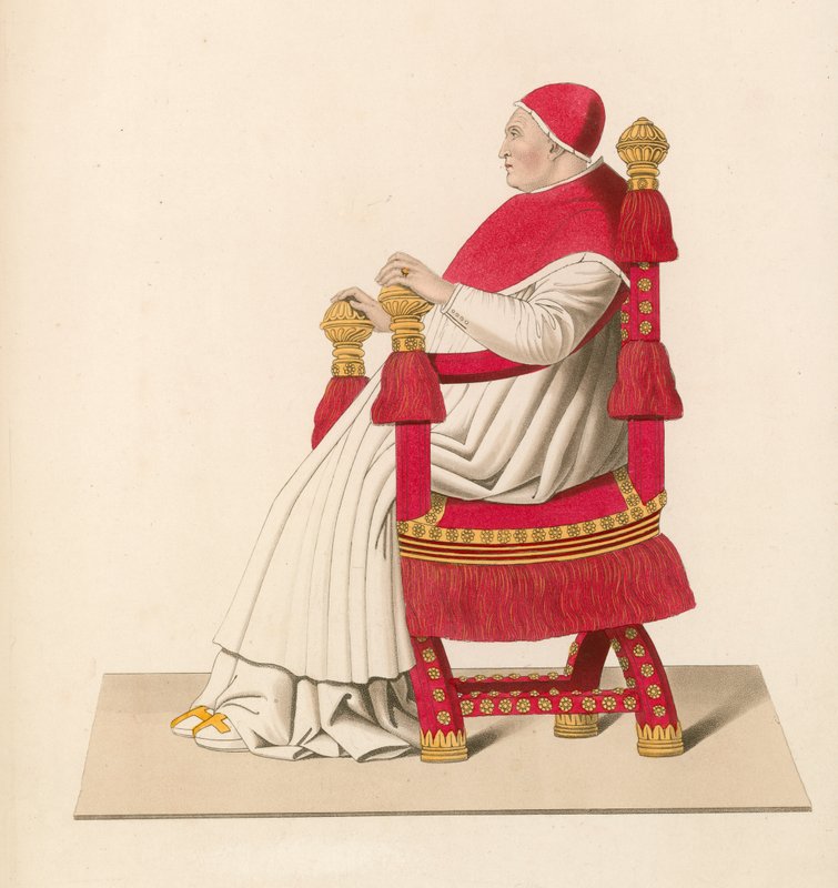 Papa Sixtus IV, entre 1471 e 1484 de Henry Shaw