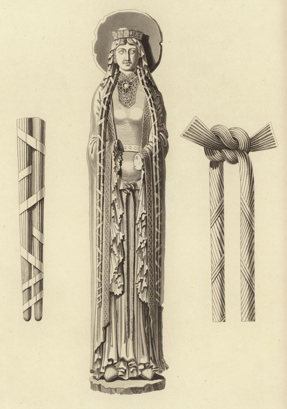 Rainha Clotilda, data cerca de 1100 de Henry Shaw