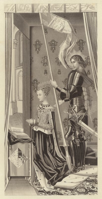Rainha Margarida da Escócia, cerca de 1483 de Henry Shaw