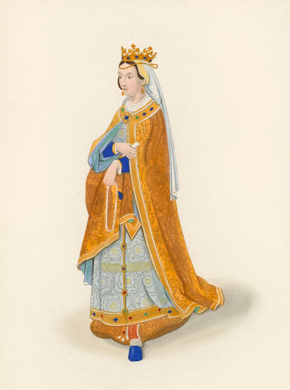 Rainha Phillippa, c 1525 de Henry Shaw