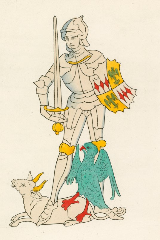 Richard Nevil, conde de Salisbury, 1483-85 de Henry Shaw