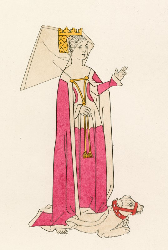 A senhora Anne, esposa de Richard III, 1483-85 de Henry Shaw