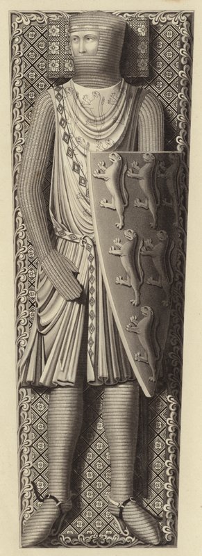 William Longuespee, primeiro conde de Salisbury, cerca de 1226 de Henry Shaw