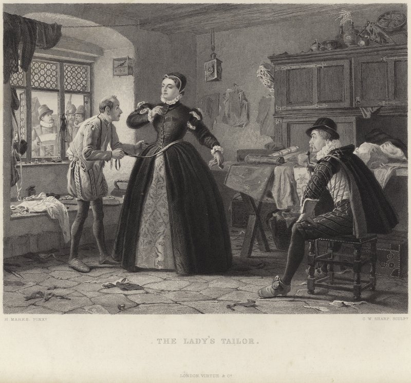 O alfaiate da senhora de Henry Stacey Marks