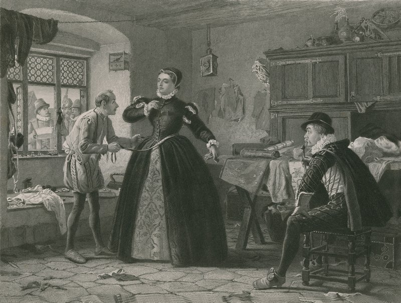 O alfaiate da senhora, rei Henrique IV, segunda parte de Henry Stacey Marks