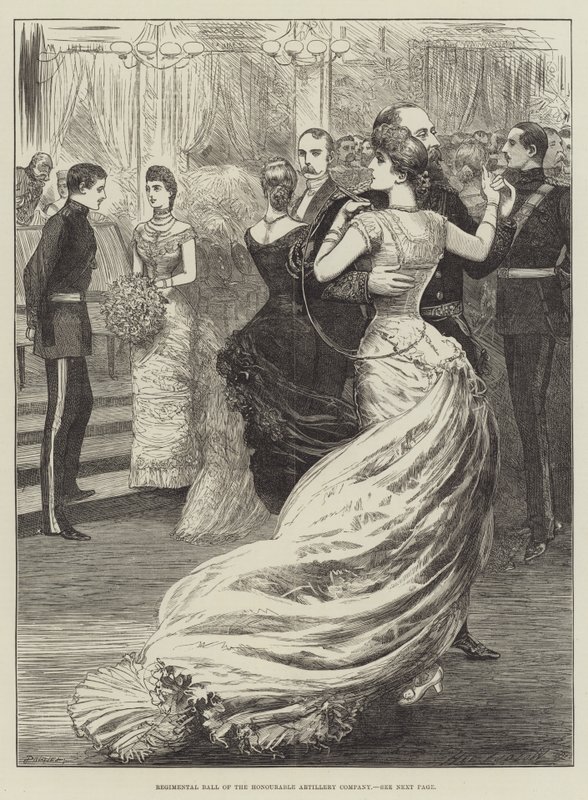 Regimental Ball da Honorável Artillery Company de Henry Stephen Ludlow