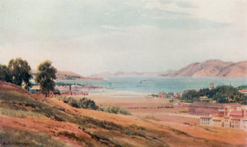 The Golden Gate (cor litho) de Henry Sutton Palmer