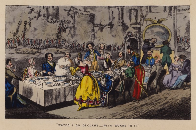 Ilustração para Jorrocks Jaunts e Jollities (cor litho) de Henry Thomas (after) Alken