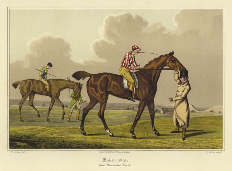Corrida (cromolito) de Henry Thomas Alken
