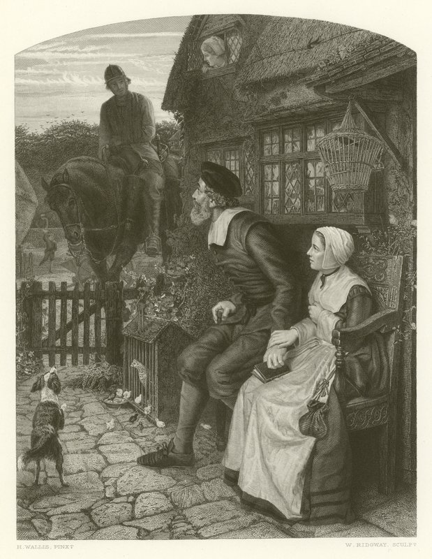 De volta de Marston Moor de Henry Wallis