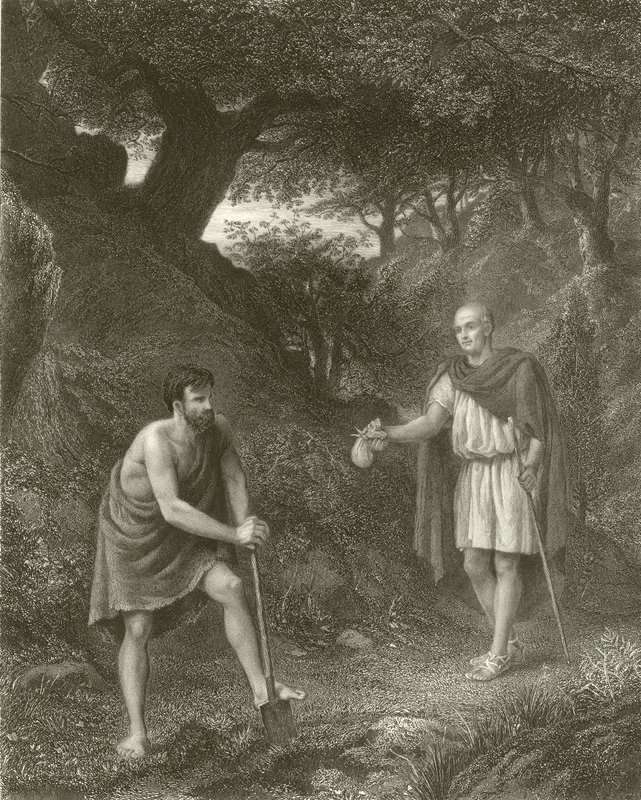 Timão e Flávio de Henry Wallis