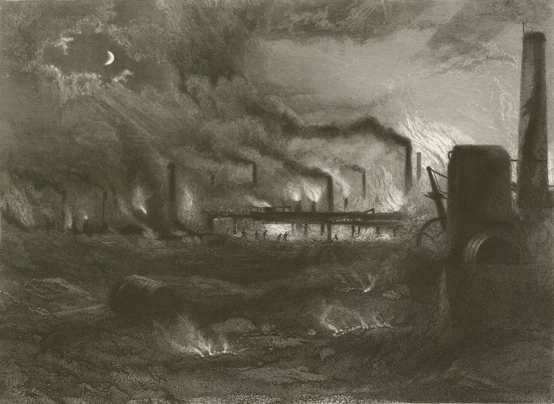 O País Negro, perto de Bilston de Henry Warren