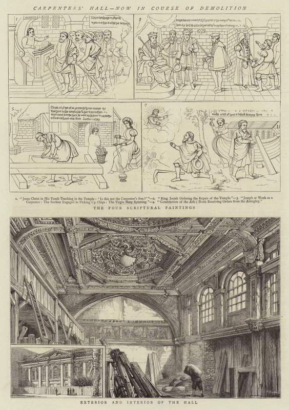 Corredor dos Carpinteiros, agora em Curso de Demolição de Henry William Brewer