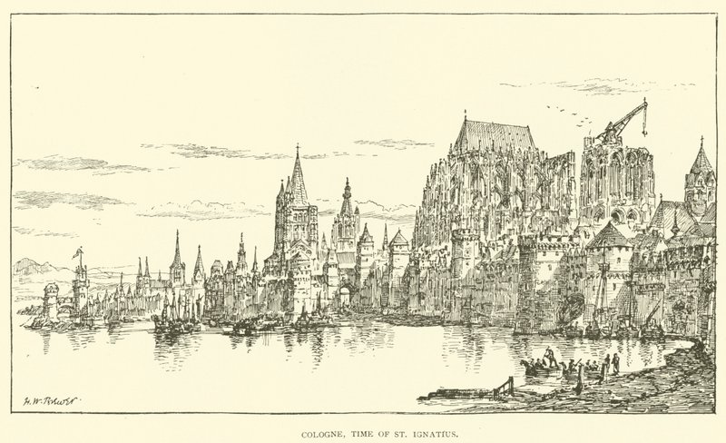 Colônia, tempo de Santo Inácio (gravura) de Henry William Brewer