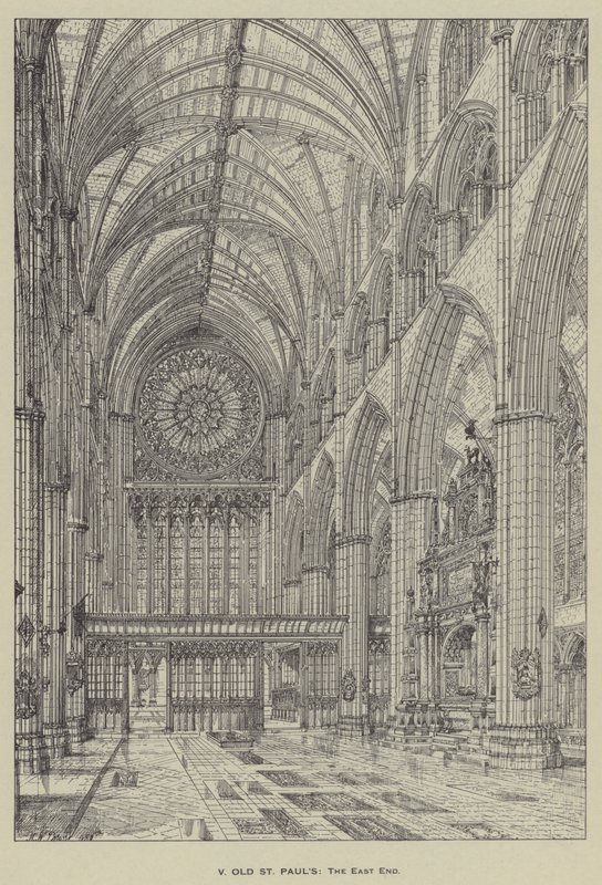 Old St Pauls, o East End de Henry William Brewer