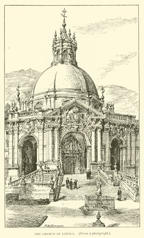 A Igreja de Loyola (gravura) de Henry William Brewer