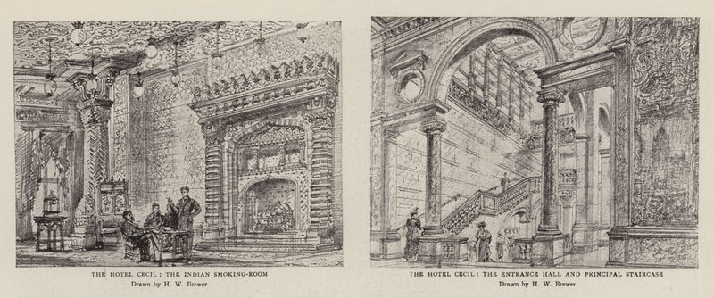 O Hotel Cecil de Henry William Brewer