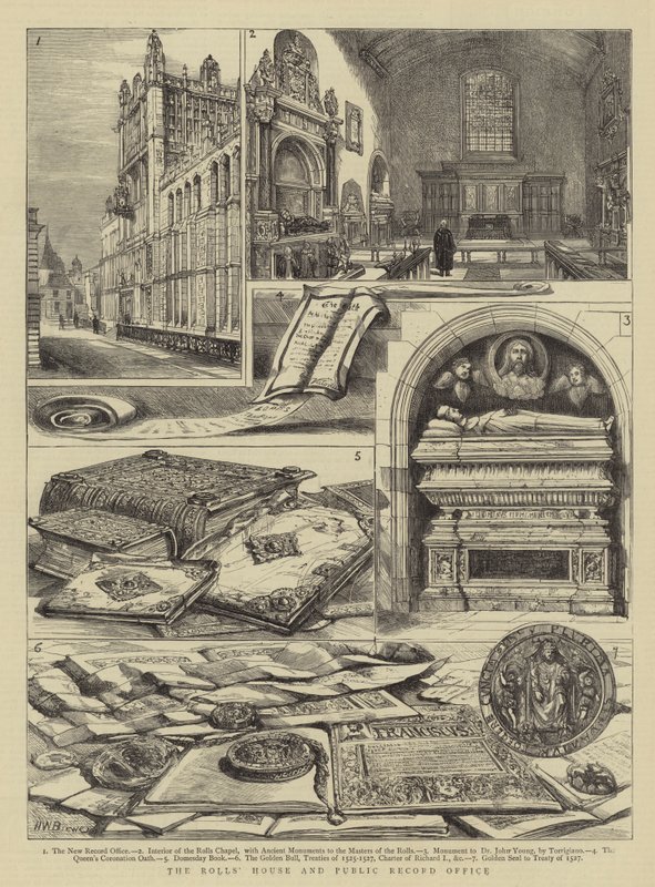 The Rolls &39;House e Public Record Office de Henry William Brewer