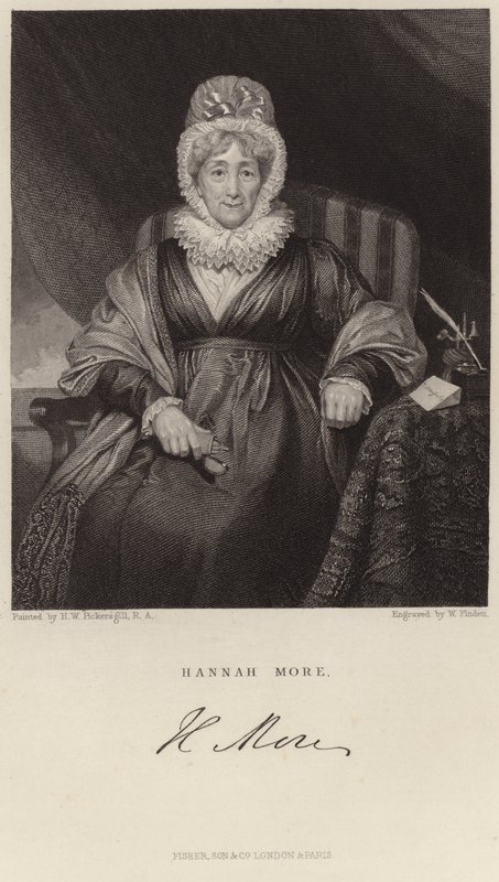Retrato de Hannah Mais de Henry William Pickersgill