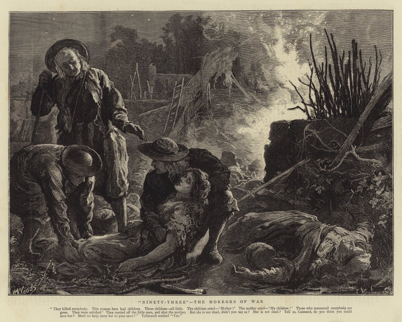 Noventa e três, os horrores da guerra de Henry Woods