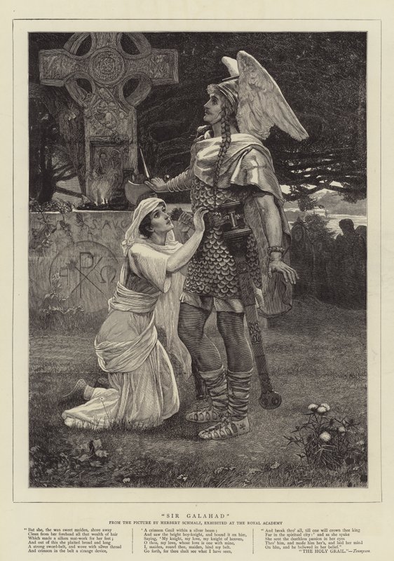 Sir Galahad de Herbert Gustave Schmalz