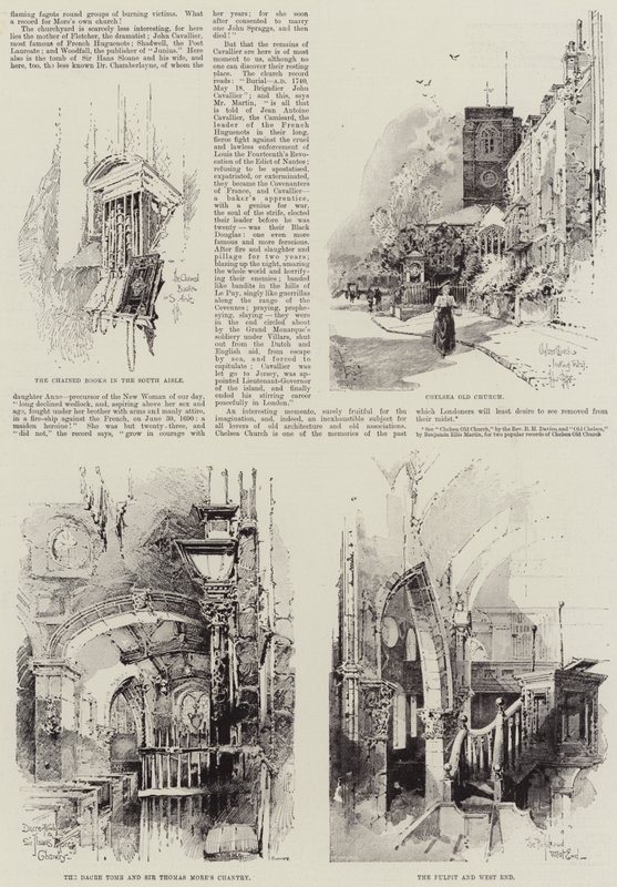 Igreja Velha de Chelsea de Herbert Railton