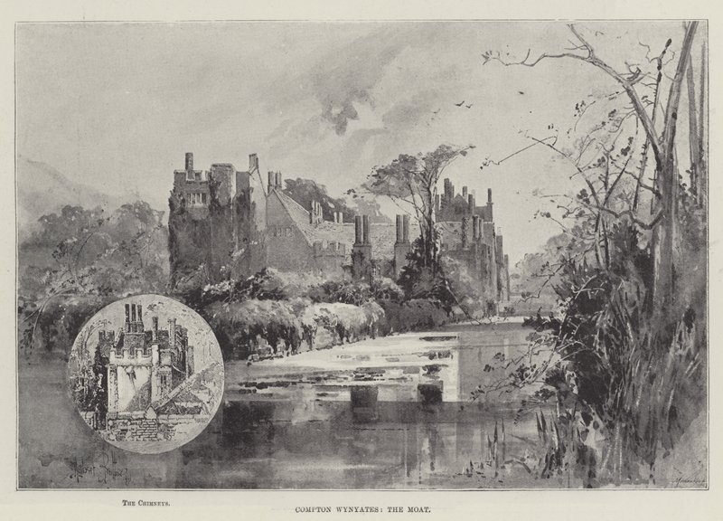 Compton Wynyates, o fosso de Herbert Railton