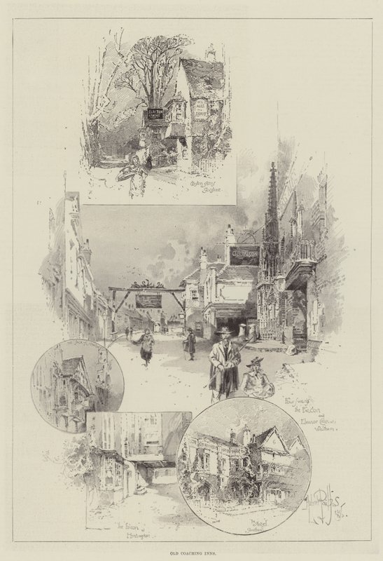 Old Coaching Inns de Herbert Railton