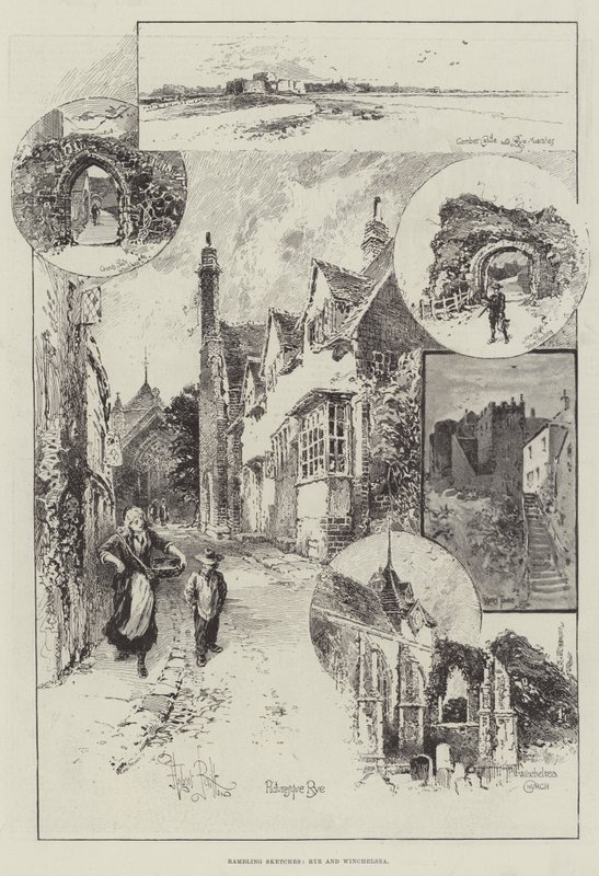 Rambling Sketches, Rye e Winchelsea de Herbert Railton
