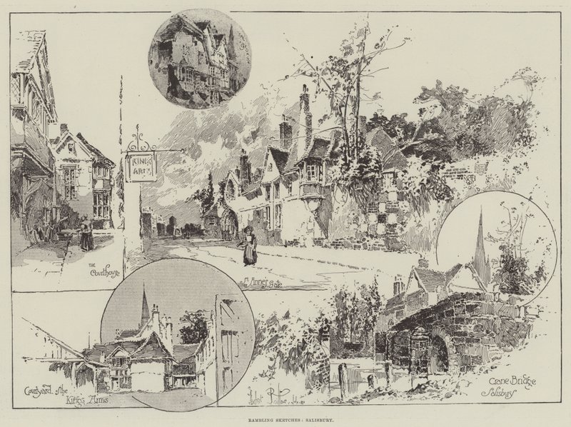 Esboços desconexos, Salisbury de Herbert Railton