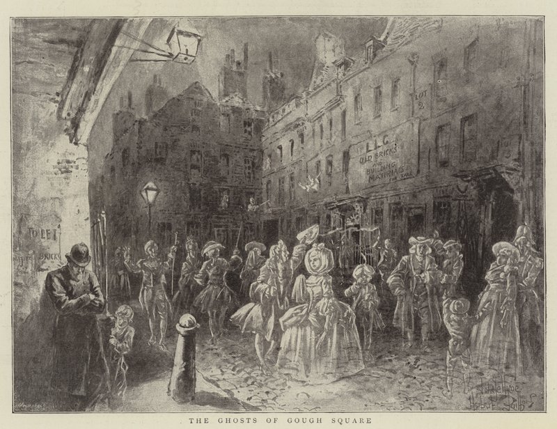 Os fantasmas da Praça Gough de Herbert Railton